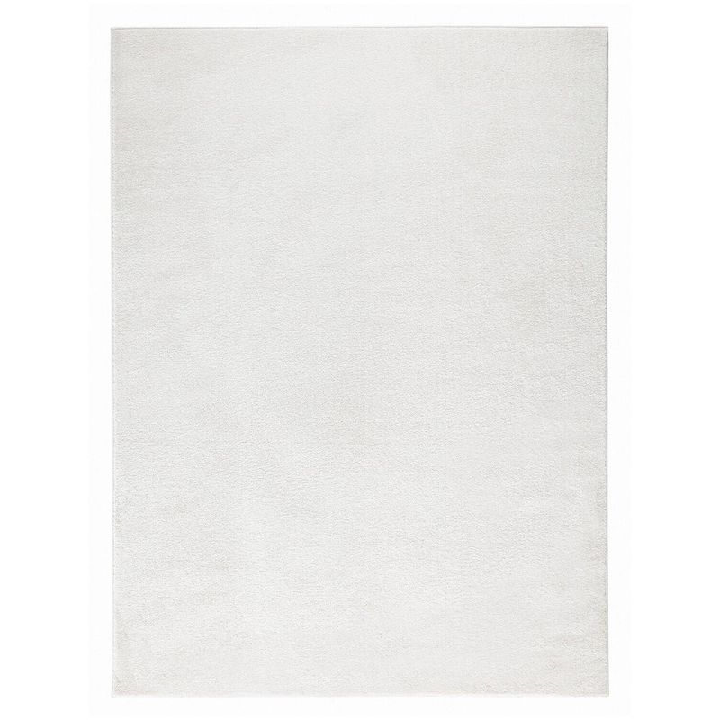 MODA ALFOMBRAS - Alfombra Florida Unicolor Blanca 160 X 210 Cm