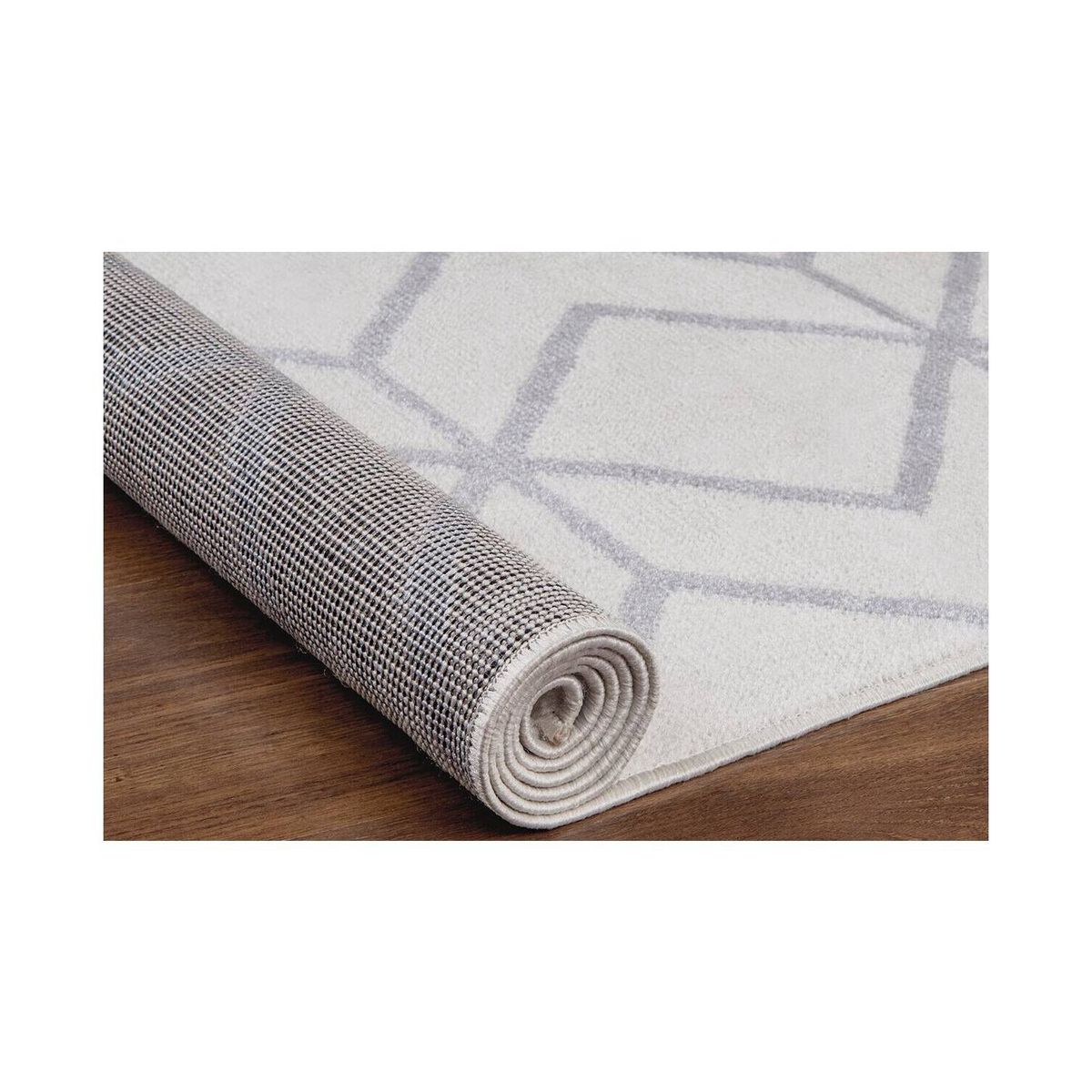 MODA ALFOMBRAS - ALFOMBRA KASHAN KING BLANCO 244 cm x 305 cm