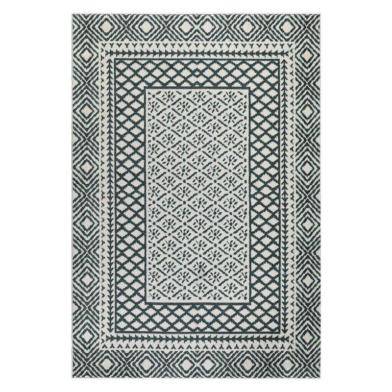 MODA ALFOMBRAS - ALFOMBRA ARIZONA AZUL 123 X 185 CM