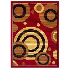 MODA ALFOMBRAS - Bajada De Cama Kashan King Roja 60 X 90 Cm