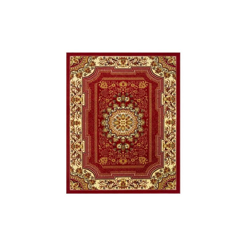 MODA ALFOMBRAS - ALFOMBRA KASHAN KING ROJO 244x305 cm
