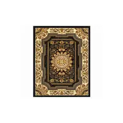 MODA ALFOMBRAS - ALFOMBRA KASHAN KING NEGRO 200 cm * 290 cm