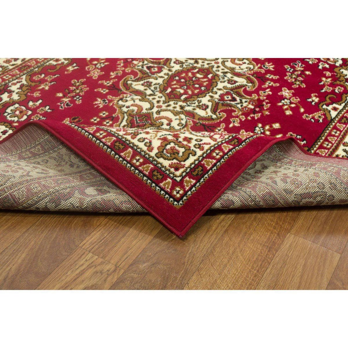 MODA ALFOMBRAS - ALFOMBRA KASHAN KING ROJO 153 x 213 cm