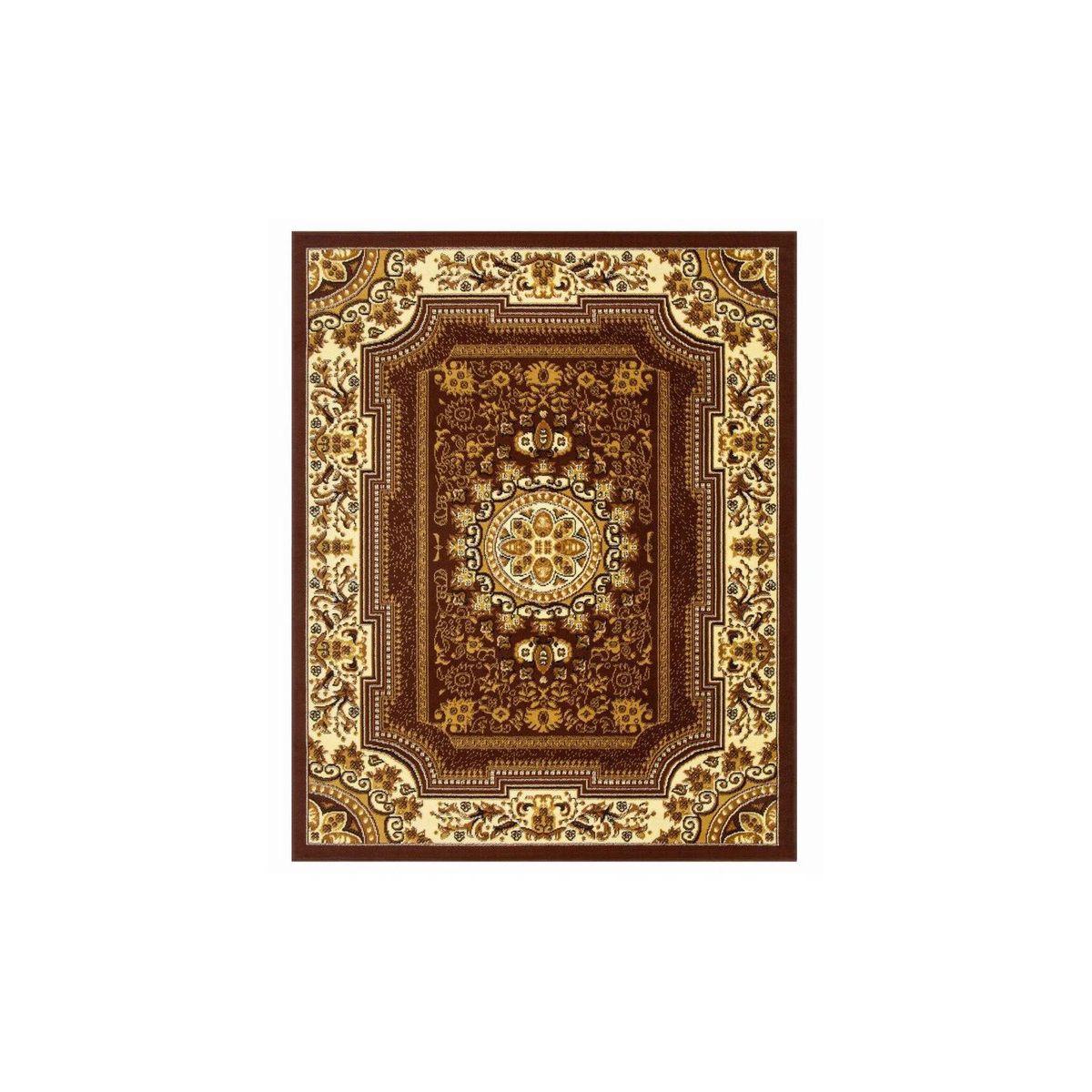 MODA ALFOMBRAS - Bajada De Cama Kashan King Café 60 X 90 Cm