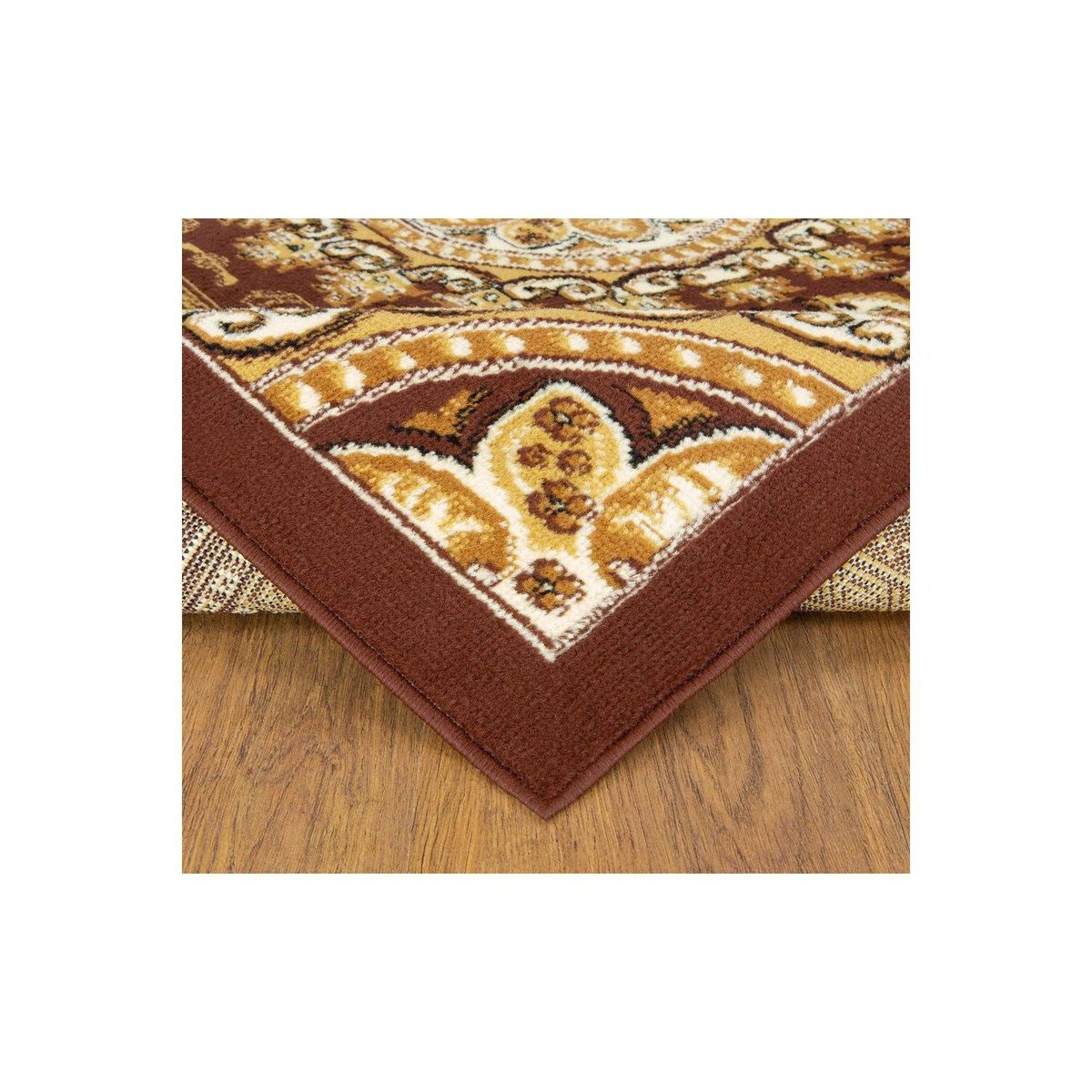 MODA ALFOMBRAS - Bajada De Cama Kashan King Café 60 X 90 Cm