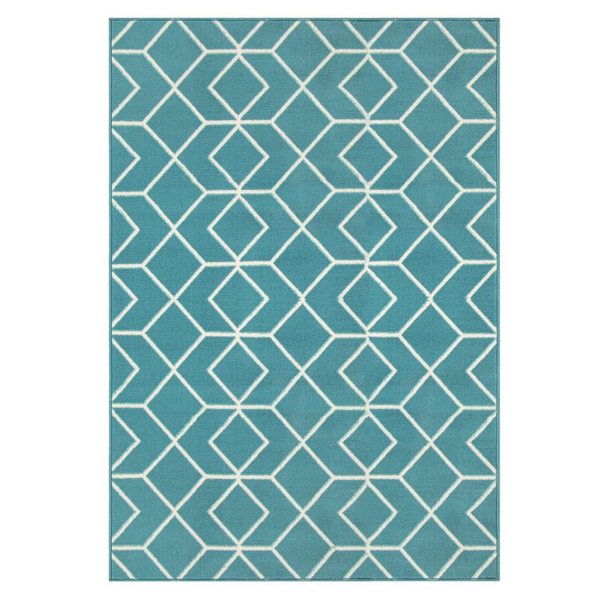 MODA ALFOMBRAS - ALFOMBRA KASHAN KING AZUL 244 cm * 305 cm