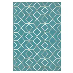 MODA ALFOMBRAS - ALFOMBRA KASHAN KING AZUL 244 cm * 305 cm