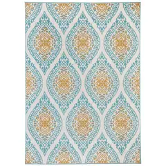 MODA ALFOMBRAS - ALFOMBRA KASHAN KING AZUL 244 cm * 305 cm