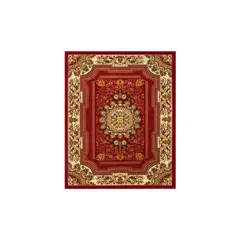 MODA ALFOMBRAS - ALFOMBRA KASHAN KING ROJO 200x290 cm