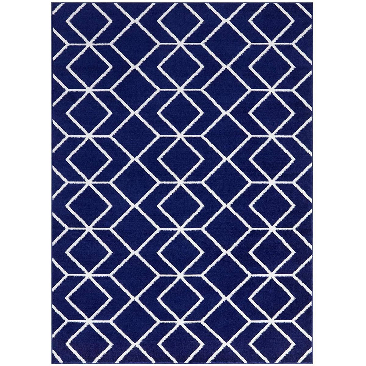 MODA ALFOMBRAS - ALFOMBRA KASHAN KING AZUL MARINO 200 cm * 290 cm