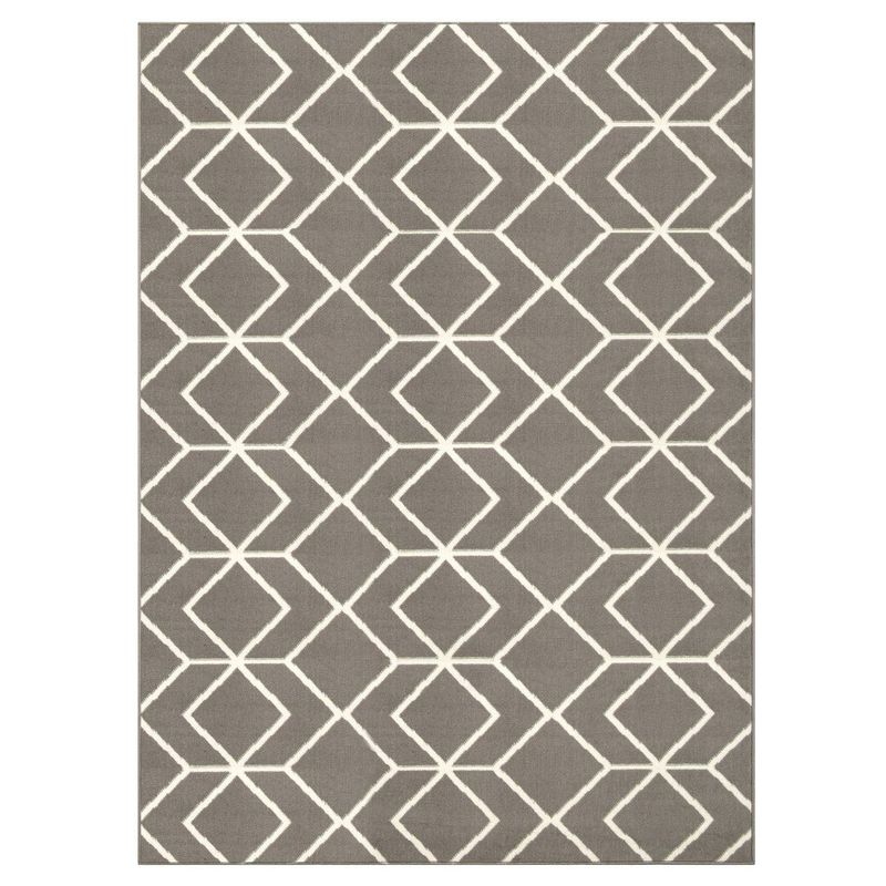 MODA ALFOMBRAS - ALFOMBRA KASHAN KING GRIS 244 cm * 305 cm