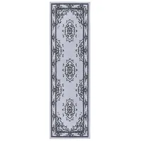 ALFOMBRA KASHAN KING PASILLO GRIS 61X213 cm