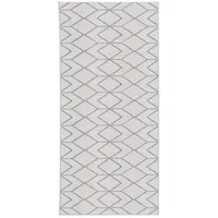 ALFOMBRA KASHAN KING PASILLO BLANCO 61 x 213 cm