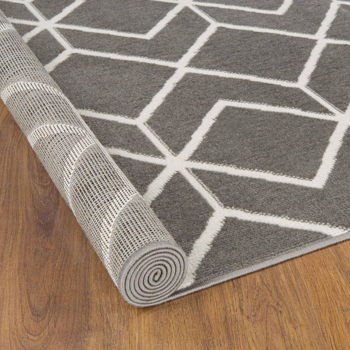 MODA ALFOMBRAS - ALFOMBRA KASHAN KING GRIS 200 cm * 290 cm