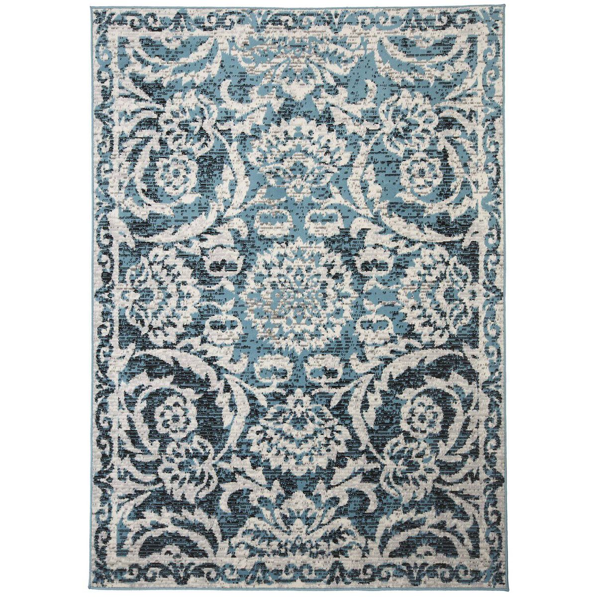 MODA ALFOMBRAS - Alfombra Kashan King Azul 244 X 305 Cm