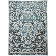 MODA ALFOMBRAS - Alfombra Kashan King Azul 244 X 305 Cm