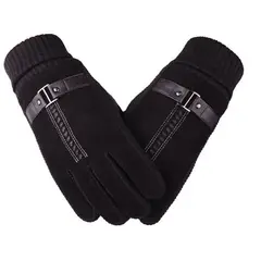 L LUXHER - Guantes De Hombre Invierno Piel De Cerdo Laspezia Mod Tyron