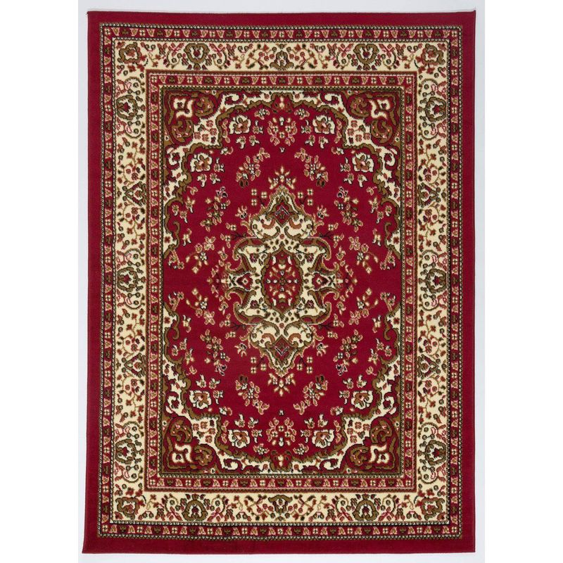 MODA ALFOMBRAS - ALFOMBRA KASHAN KING ROJO 200 x 290 cm