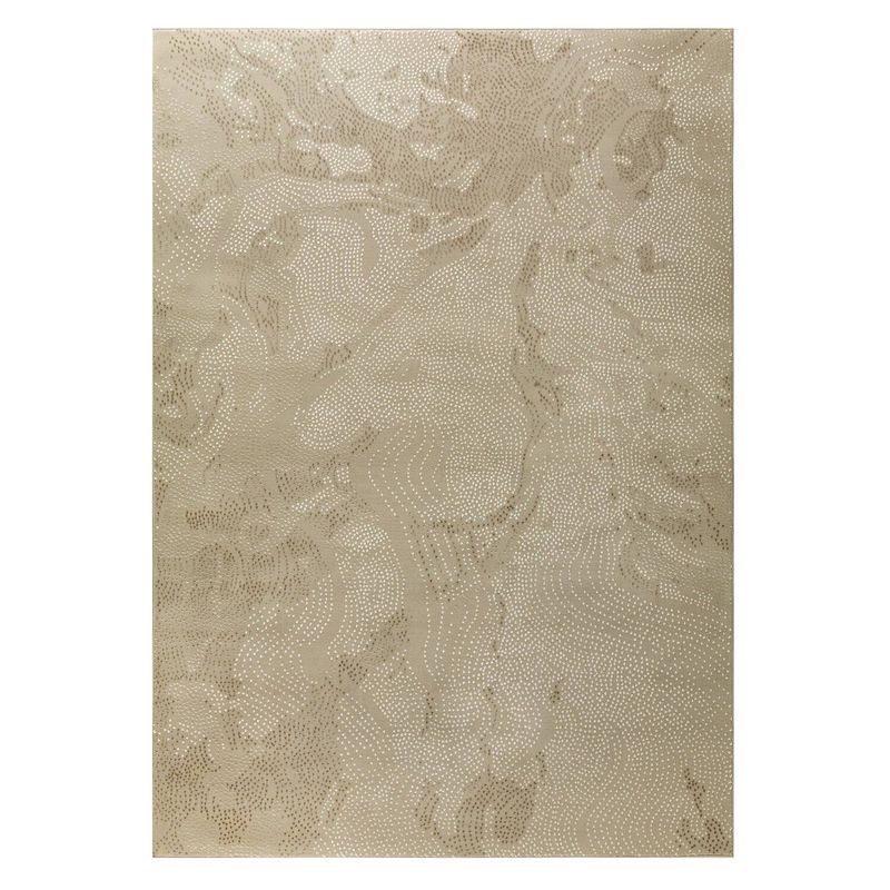 MODA ALFOMBRAS - ALFOMBRA BABIL BEIGE 120 x 180 cm