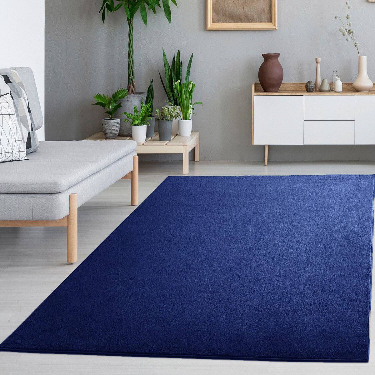 MODA ALFOMBRAS - ALFOMBRA FLORIDA AZUL 240 x 305 CM