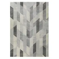 MODA ALFOMBRAS - ALFOMBRA BABIL GRIS 120 x 180 cm
