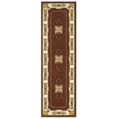 MODA ALFOMBRAS - ALFOMBRA KASHAN KING PASILLO CAFE 61x213 cm