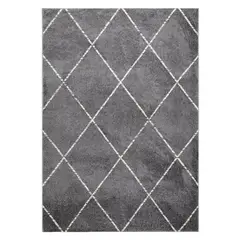 MODA ALFOMBRAS - ALFOMBRA FLORIDA GRIS 200 X 290