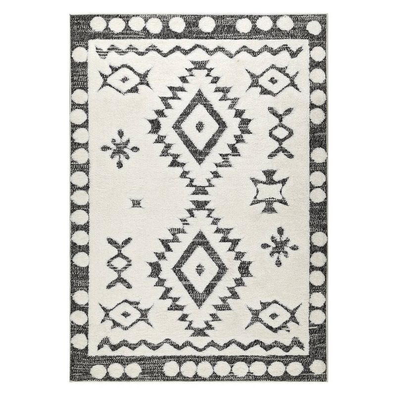MODA ALFOMBRAS - Alfombra Palafito Gris 120 x 180 cm