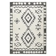MODA ALFOMBRAS - Alfombra Palafito Gris 120 x 180 cm