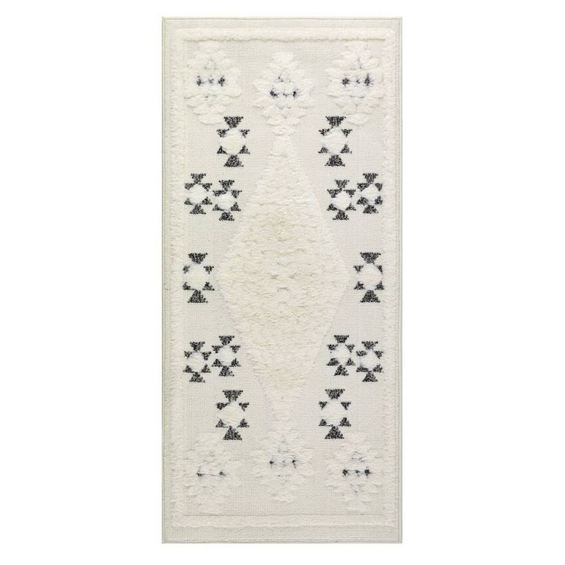 MODA ALFOMBRAS - Alfombra Pasillo Palafito Blanca 70 x 230 cm