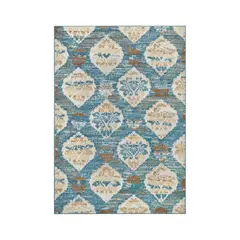 MODA ALFOMBRAS - ALFOMBRA SIESTA TURQUESA 240 X 305 CM