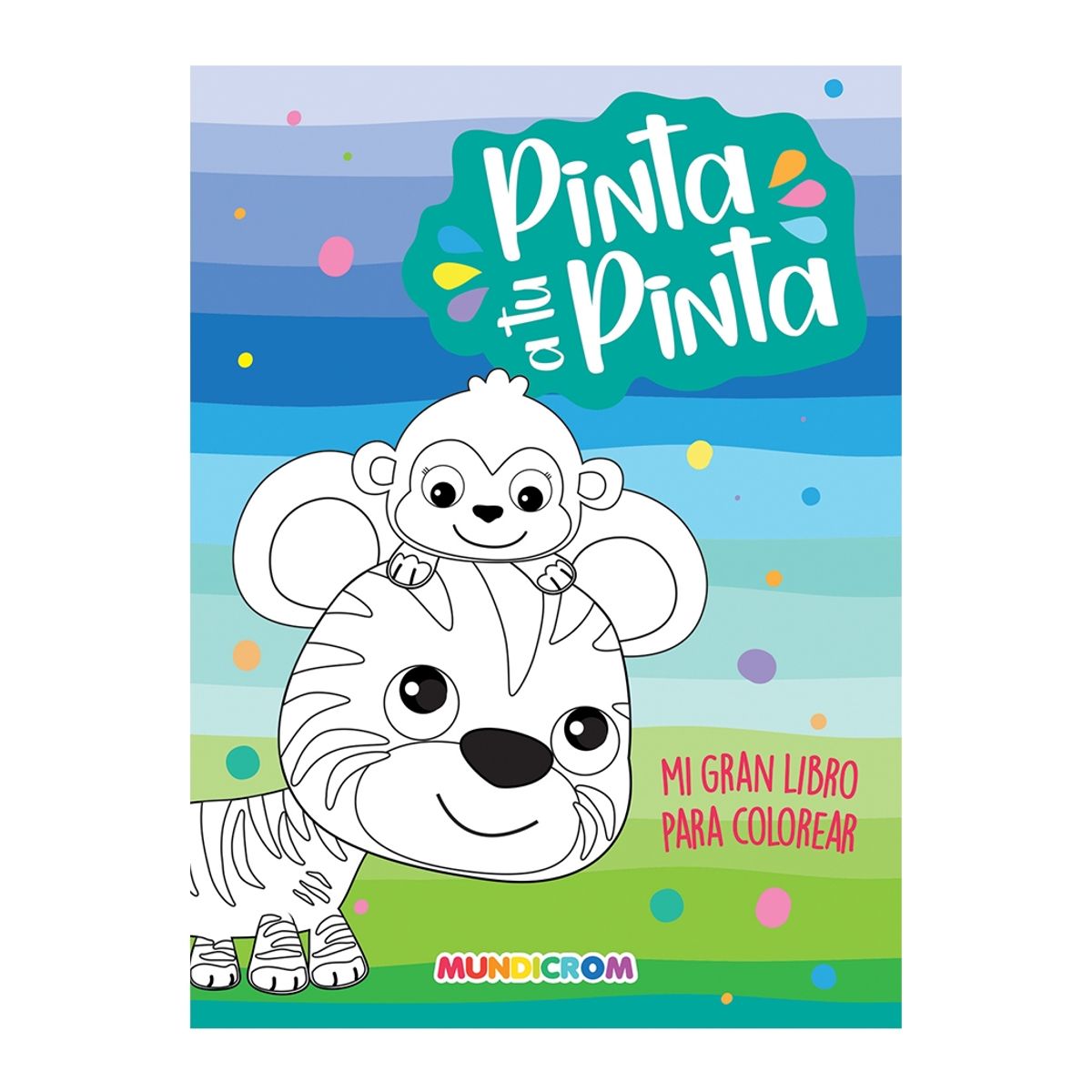 MUNDICROM - Pack 36 Lápices MONAMI + Libro Pinta a tu Pinta