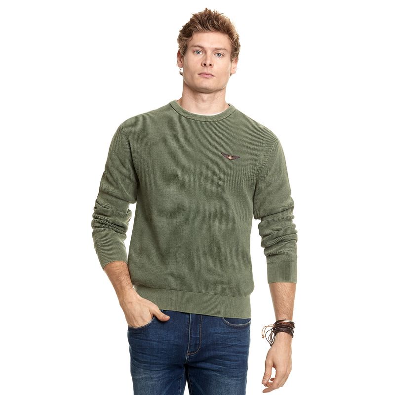 FEROUCH - Sweater Michigan Verde Ferouch
