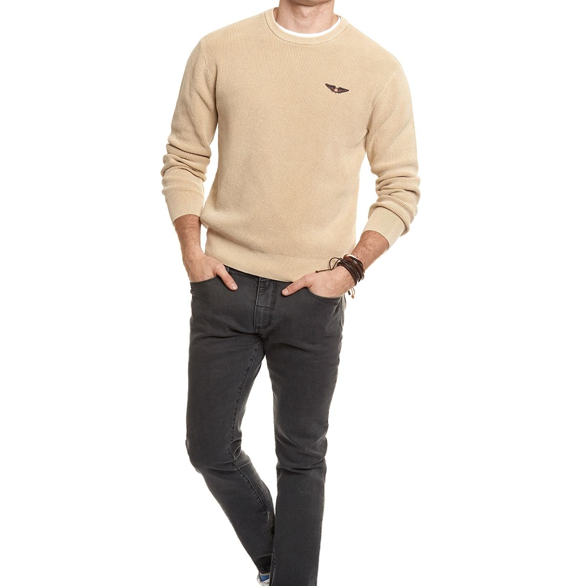 FEROUCH - Sweater Michigan Beige Ferouch