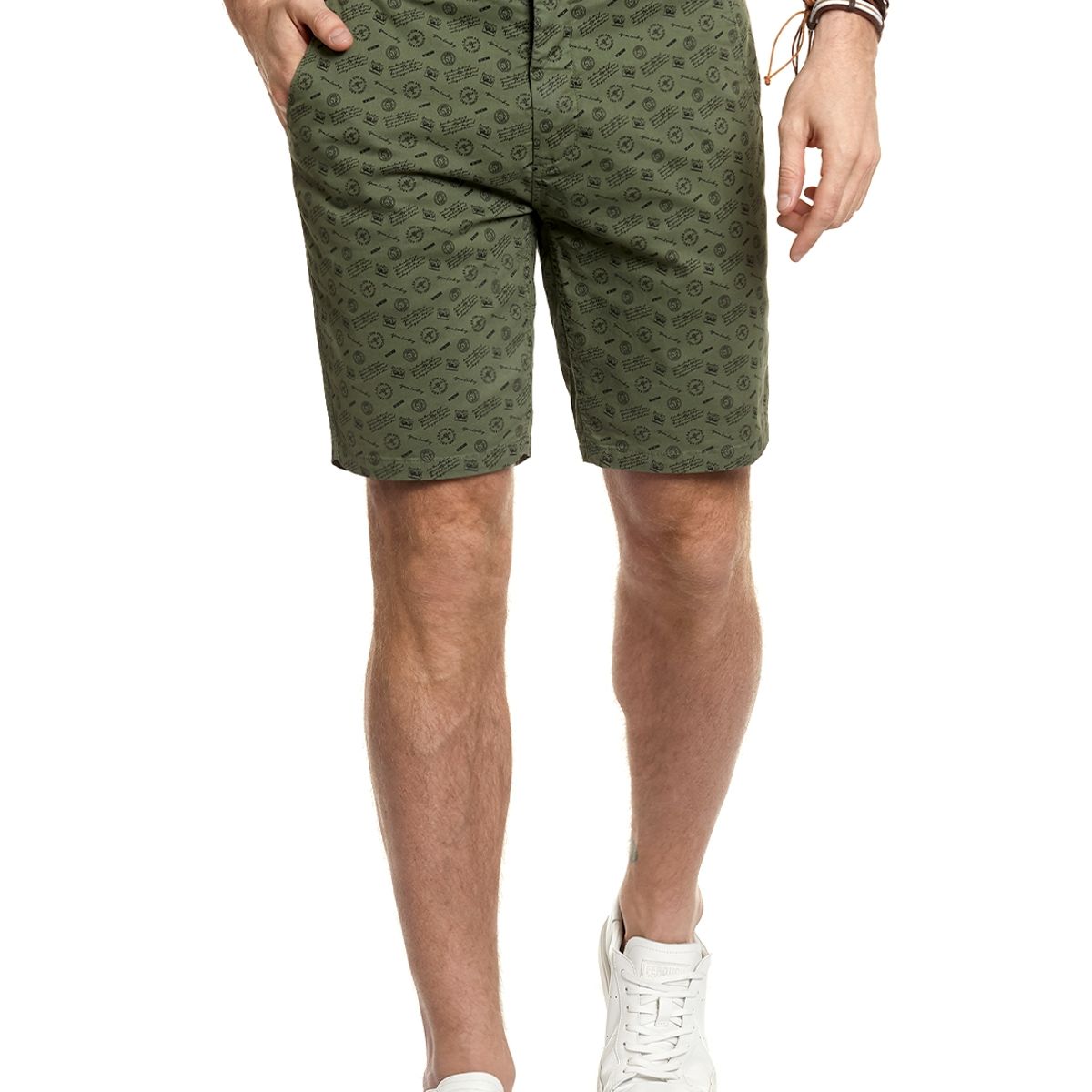 FEROUCH - Bermuda Estampado Fj Verde Ferouch
