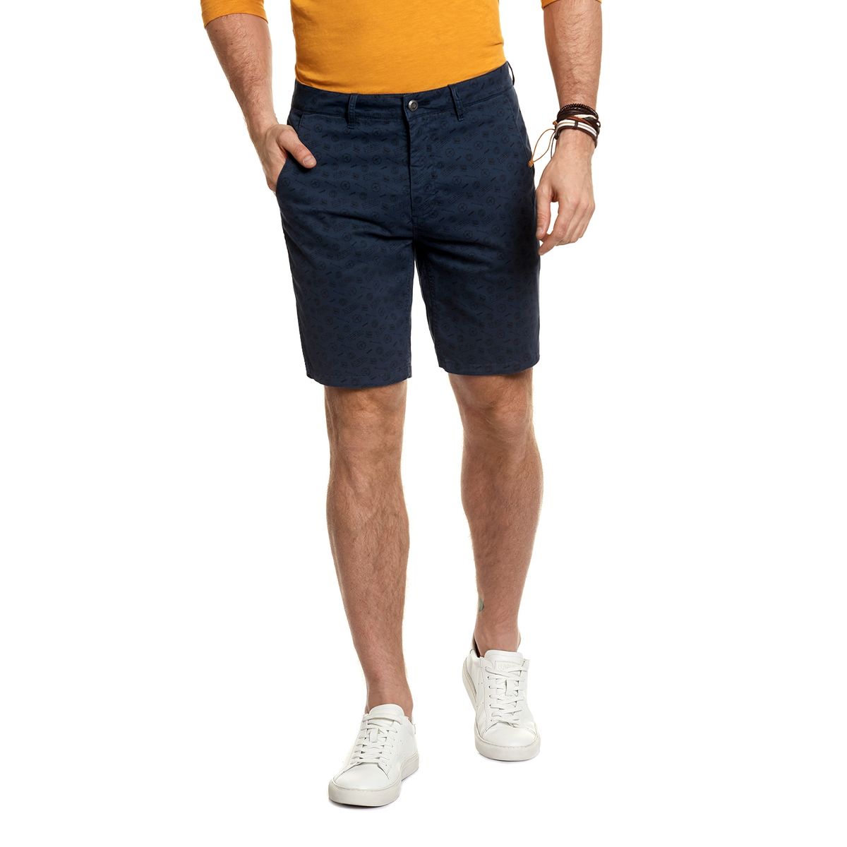 FEROUCH - Bermuda Estampado Fj Azul Ferouch