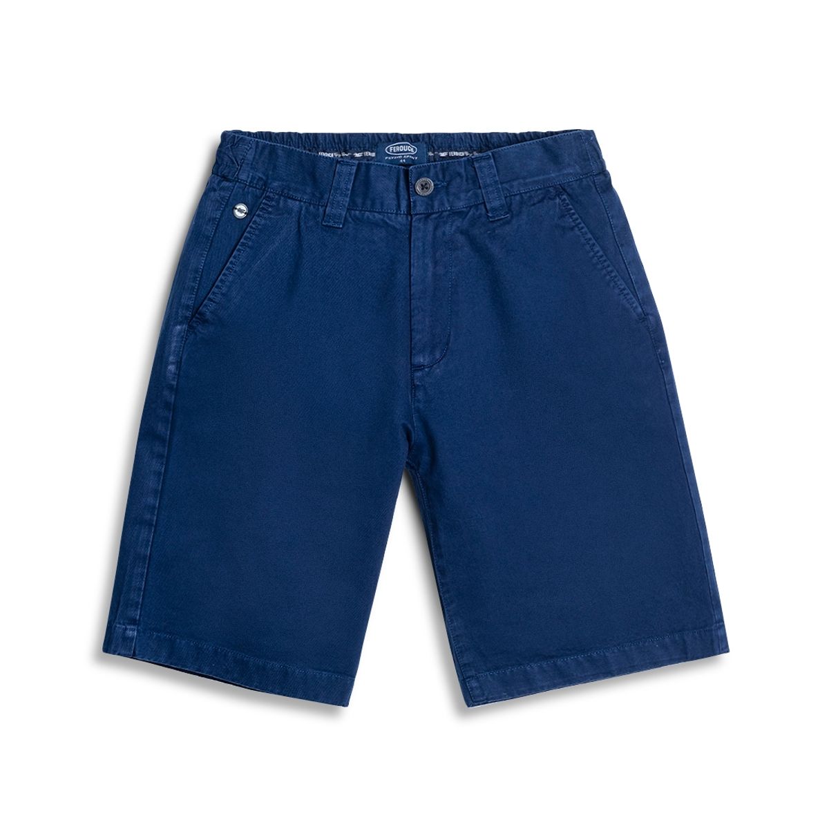 FEROUCH - Bermuda Alabama Garment Dyed Azul Ferouch