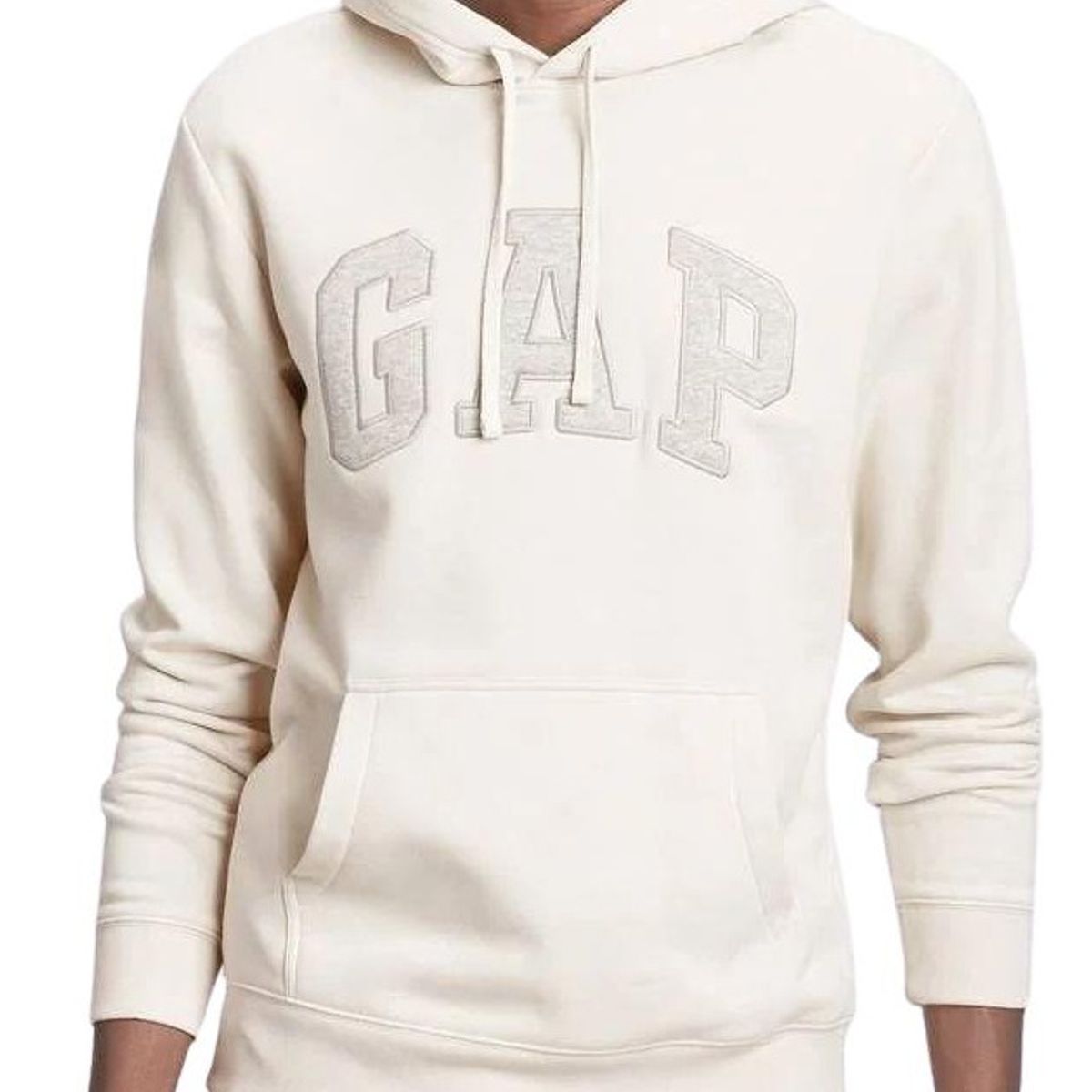 GAP - Poleron Logo Sin Cierre Crema GAP