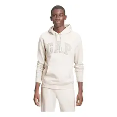 GAP - Poleron Logo Sin Cierre Crema