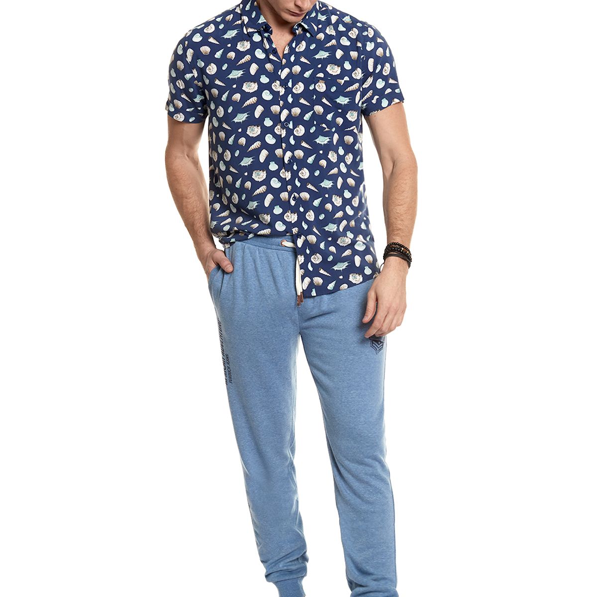 FEROUCH - Pantalón De Buzo Maine Azul Ferouch