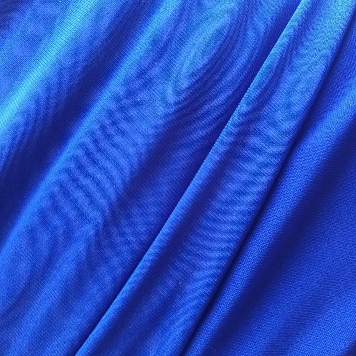 MARIA PASKARO - Vestido Largo Marken Azulino Lycra Vuelo Grande Maria Paskaro - Azul