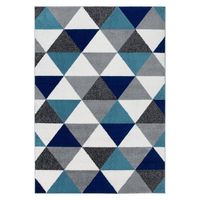 Alfombra Florida Turquesa 200 X 290 Cm