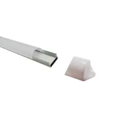 DEMASLED - Perfil de Aluminio LINEAR 15x9mm Cover Curvo Opal 2m