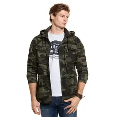 FEROUCH - Chaqueta Safari Fj Verde