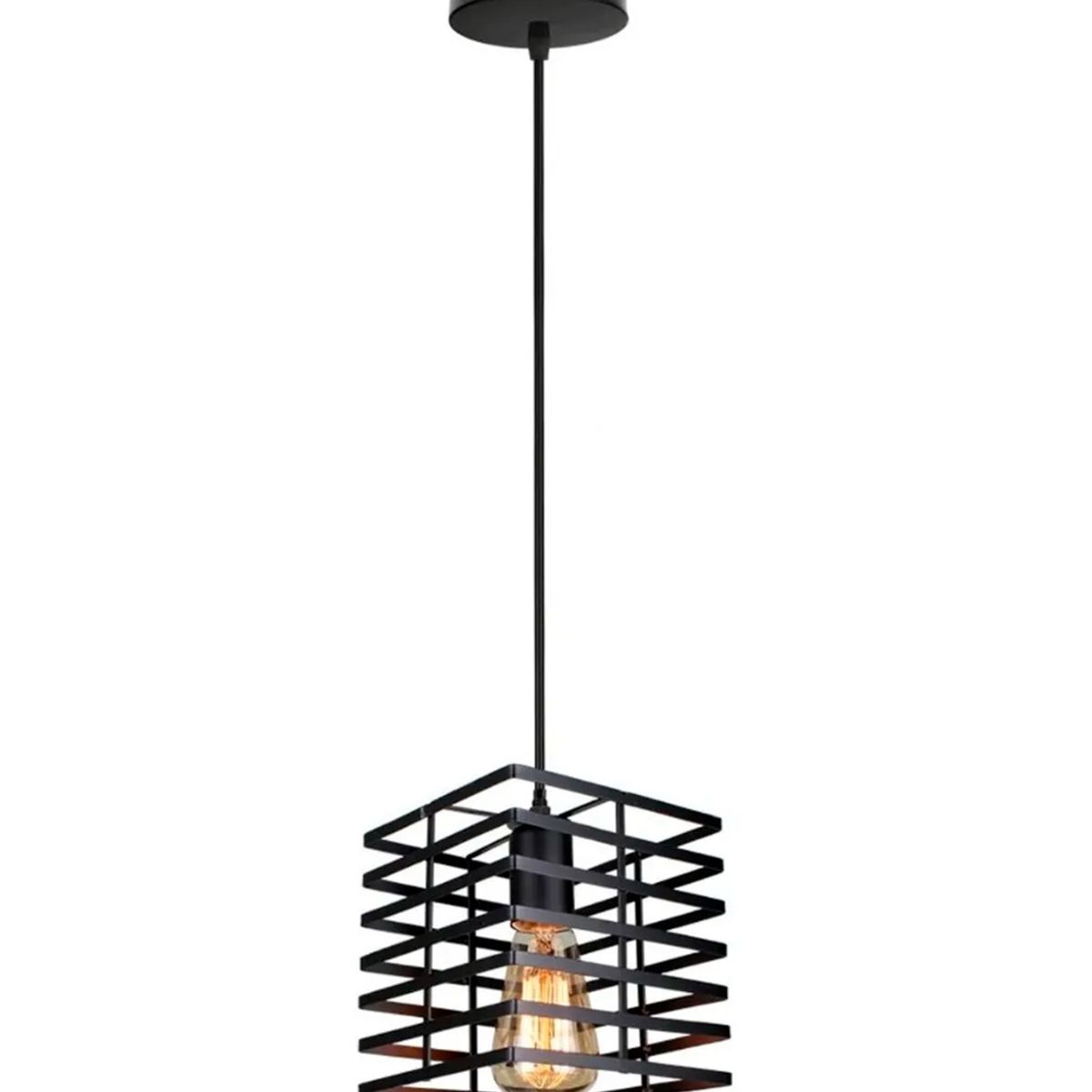 GENERICO - Lampara Rustica Colgante Vintage Para Comedor