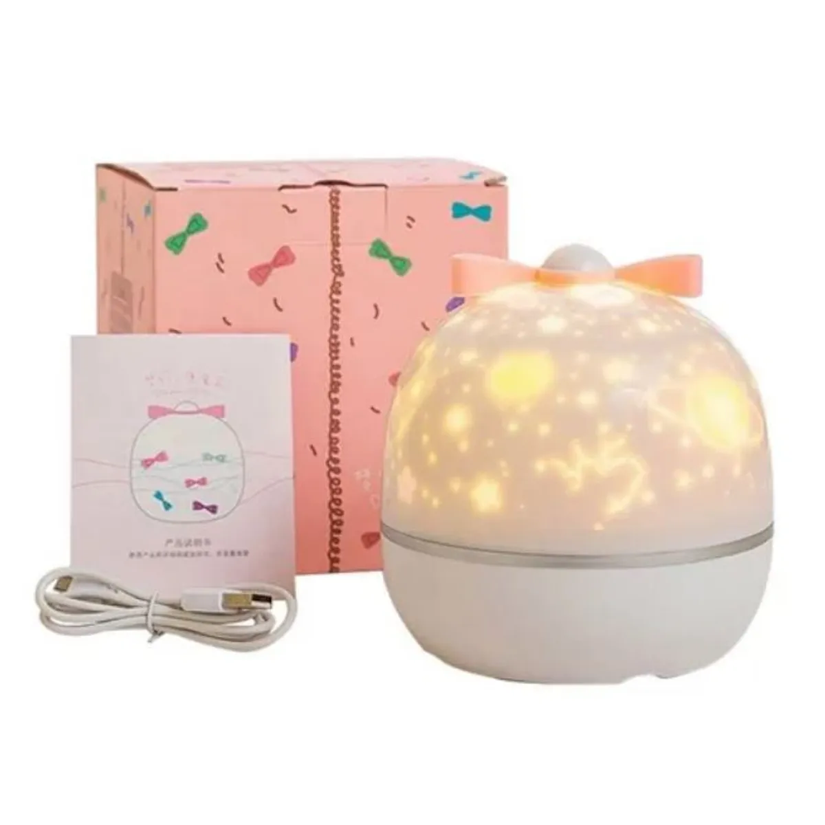 GENERICO - Lampara Musical Disñeo De Estrellas Con Luz Bluetooth Niños