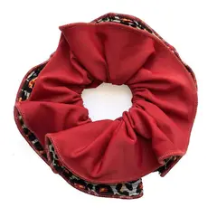 MARIA PASKARO - Scrunchie Tulipan Animal Rojo