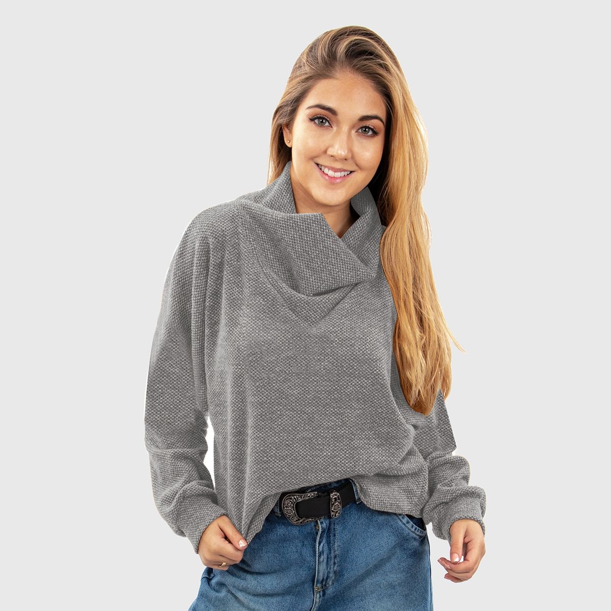 MARIA PASKARO - Chaleco Cali Gris Maria Paskaro MARIA PASKARO