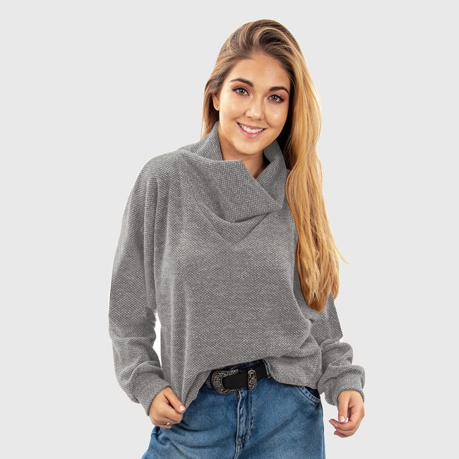 MARIA PASKARO - Chaleco Cali Gris Maria Paskaro MARIA PASKARO