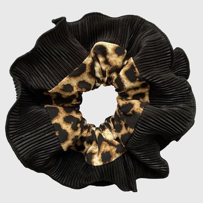 Imagen 2 del producto Scrunchie Begonia XL Animal Negro - Negro